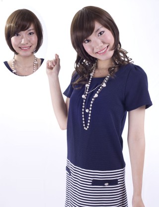 Wigs2you 接髪片 無痕假髪接髪片 長款卷髪補髪塊 增厚加長假髪片 無劉海假髪套E-009